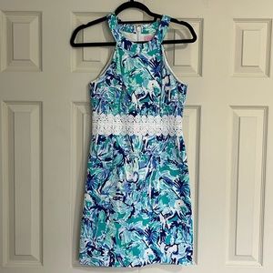 Lilly Pulitzer Ashlyn shift dress in Elephant